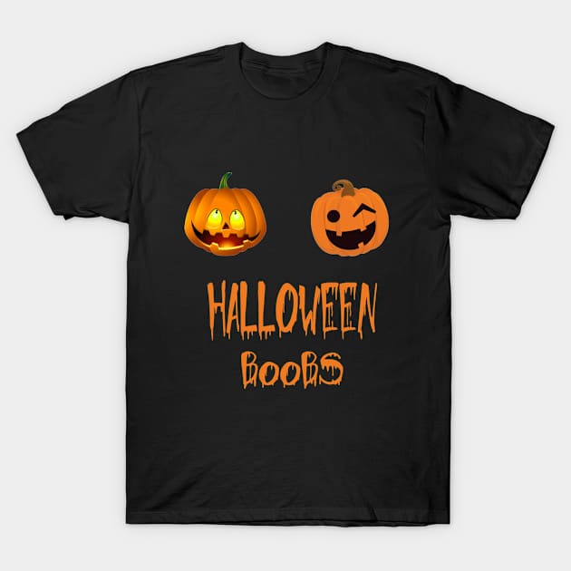 Halloween Boobs T-Shirt by Jambo Designs